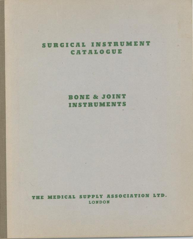 Surgical Instruments Catalogue / Bone & Joint instruments Faculty of Medicine, Dentistry and