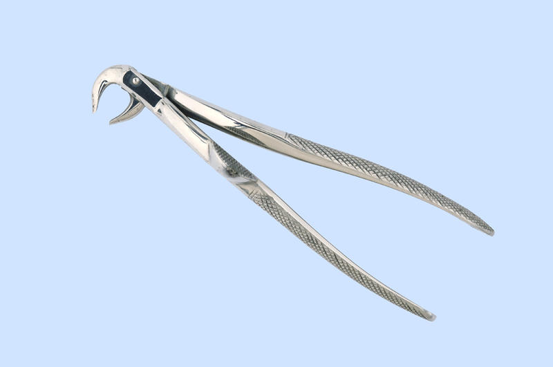 Lower left molar extracting forceps Faculty of Medicine, Dentistry