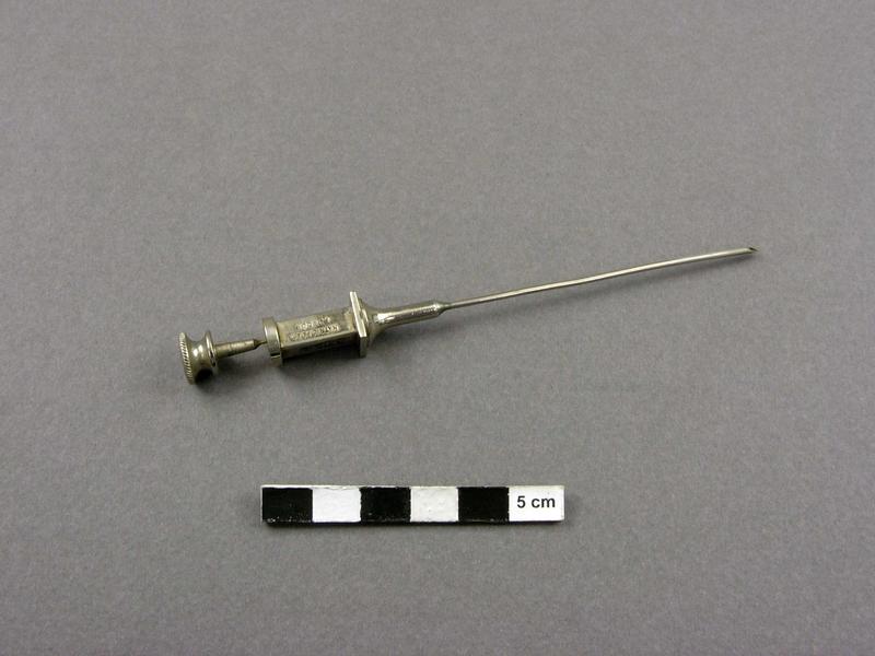 Aspiration needle steel aspiration needle with canula Faculty of