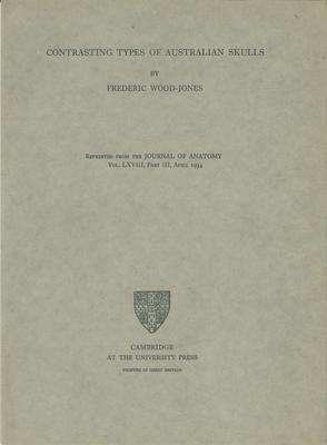 Contrasting types of Australian skulls; Apr 1934; MHM2014.204