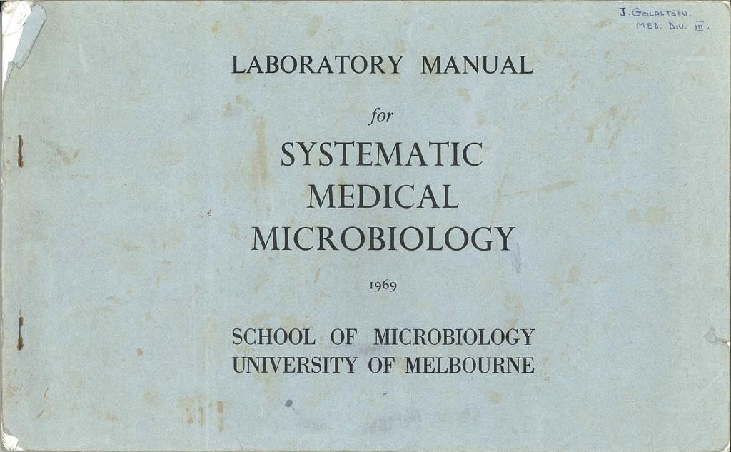 Laboratory manual for Sytematic Medical Microbiology Faculty of