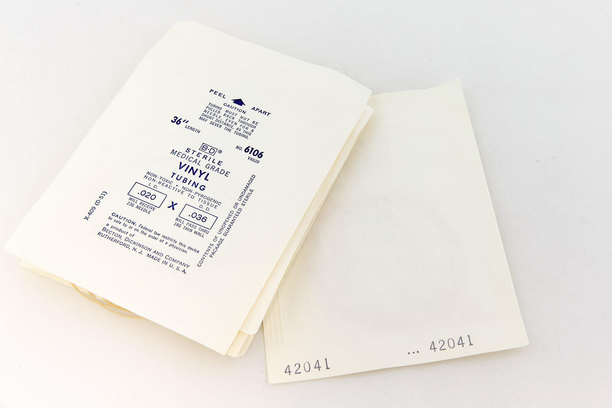 Medical grade vinyl tubing Faculty of Medicine, Dentistry and Health