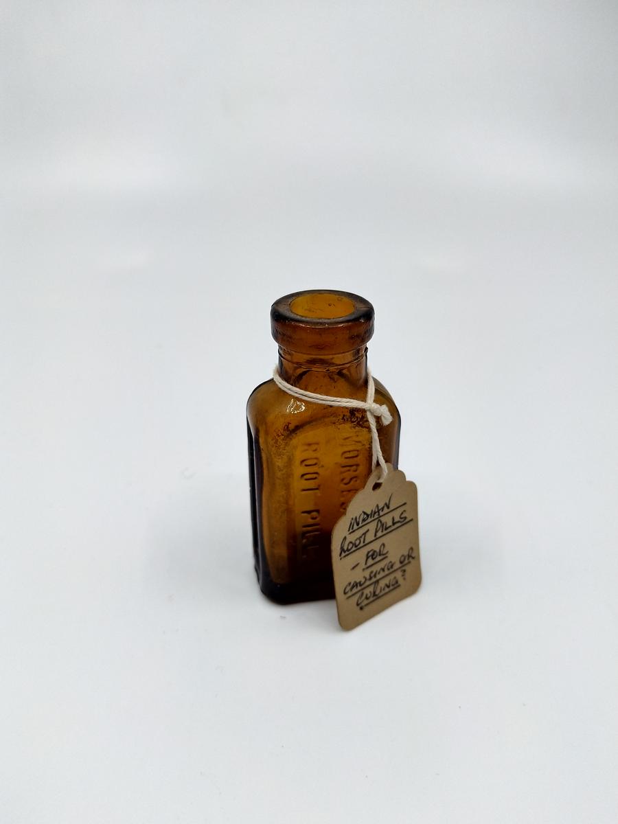 Mold Made Brown Glass Bottle Faculty of Medicine, Dentistry and