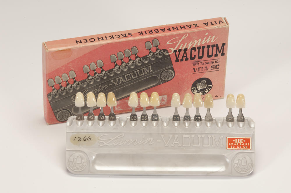 Tooth shade guide Faculty of Medicine, Dentistry and Health Sciences Museums at The University