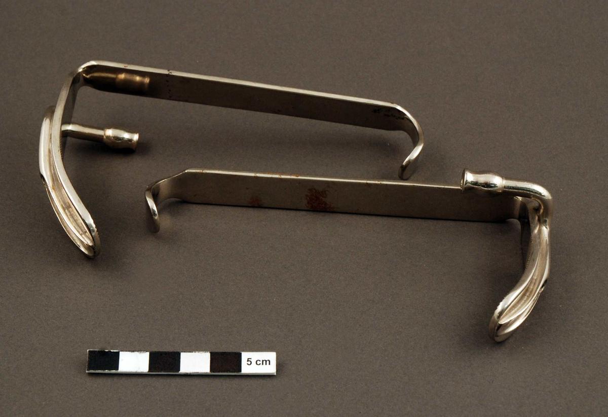 Set of tongue blades, small and medium, for mouth gag Faculty of